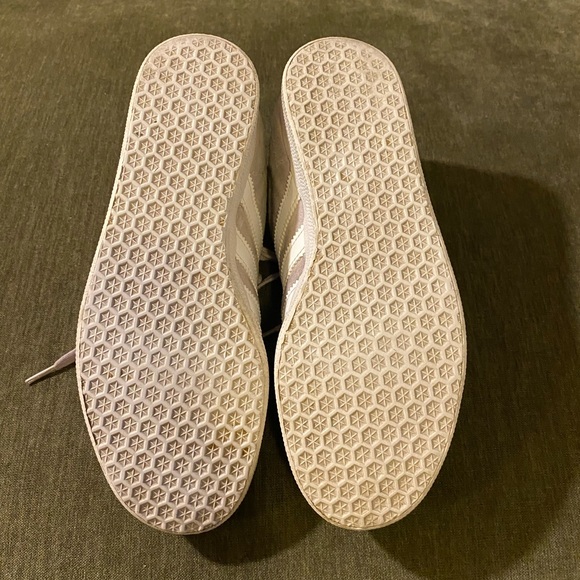 Adidas Women's White and Grey Sneakers - Picture 4 of 6